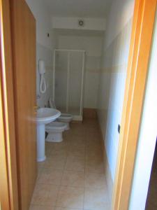 Kúpeľňa v ubytovaní Grand Hostel Calabria