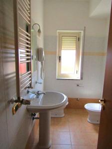 Kúpeľňa v ubytovaní Grand Hostel Calabria