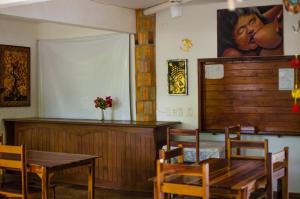 Restaurace v ubytování Pousada Morada do Sol