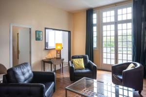 Posezení v ubytování Villa Des Dunes