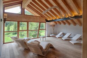 Posezení v ubytování Hotel Garni Elisir