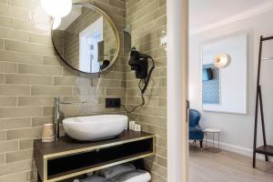 Koupelna v ubytování C-Hotels Continental