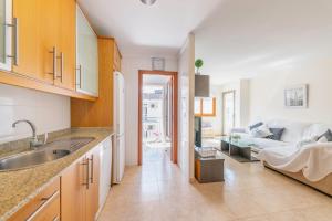 Kuchyň nebo kuchyňský kout v ubytování Can Jaume Apartment