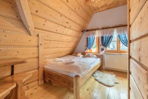 Katil atau katil-katil dalam bilik di Willa Pod Giewontem