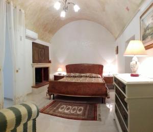 Postel nebo postele na pokoji v ubytování Palazzo del SalTo