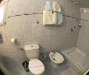 Koupelna v ubytování apartmani Mandic