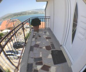 Balkón nebo terasa v ubytování apartmani Mandic