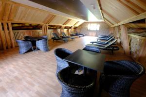 Χώρος καθιστικού στο Lipno Wellness - Frymburk C 301