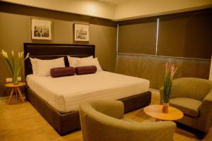 Posteľ alebo postele v izbe v ubytovaní Awqa Hoteles - Sede Natasha