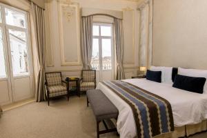 Postel nebo postele na pokoji v ubytování Hotel Casa Gangotena