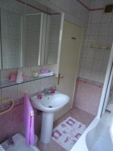 Kúpeľňa v ubytovaní Apartman Iris s terasom