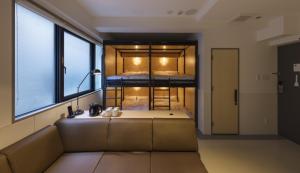 Posezení v ubytování Kamon Hotel Namba