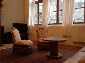 Posezení v ubytování Geldmunt Apartment