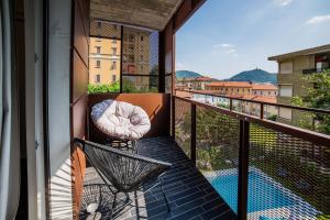 Balkon ili terasa u objektu Le Stanze del Lago Suites & Pool