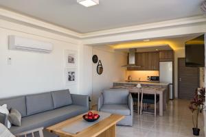 Kuchyň nebo kuchyňský kout v ubytování Blue Oyster Villas