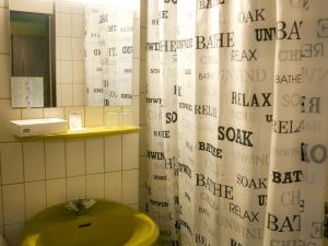 Koupelna v ubytování Hotel Oronto