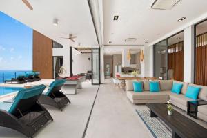 Istumisnurk majutusasutuses Samui Sea Star Villa