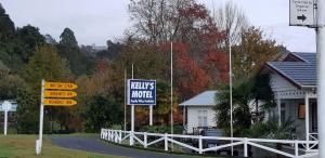 Certifikát, hodnocení, plakát nebo jiný dokument vystavený v ubytování Kelly's Riverside Motel