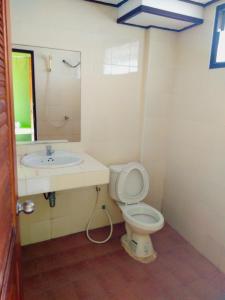 Koupelna v ubytování Pott Guesthouse