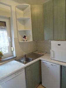Kuchyňa alebo kuchynka v ubytovaní Apartman Iris s terasom
