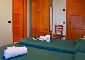 Posteľ alebo postele v izbe v ubytovaní Bed And Breakfast Il Riccio