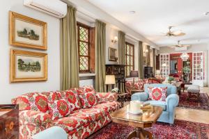 Posezení v ubytování Alquería Calatrava B&B