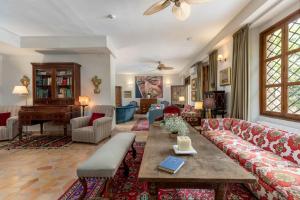 Posezení v ubytování Alquería Calatrava B&B