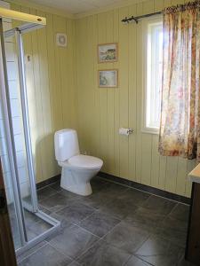 A bathroom at Gamlestugu hytte