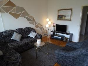 Posedenie v ubytovaní Apartman Iris s terasom