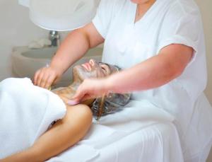 Lázně a/nebo wellness v ubytování Casthotels Tramonto d'oro Terme