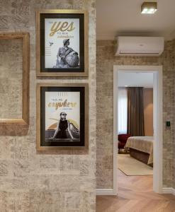 Postel nebo postele na pokoji v ubytování Five Elements Luxury Rooms