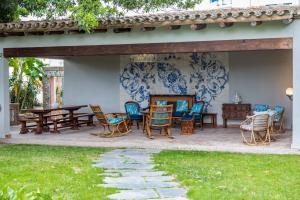 Zahrada ubytování Alquería Calatrava B&B