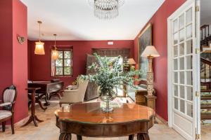 Posezení v ubytování Alquería Calatrava B&B