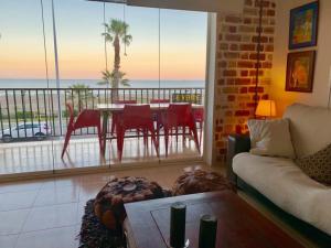 Balkón nebo terasa v ubytování Apartamento frente al Mar