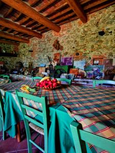 ห้องอาหารหรือที่รับประทานอาหารของ Agriturismo Al Podere Di Rosa