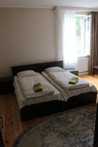 Postel nebo postele na pokoji v ubytování Guesthouse suja