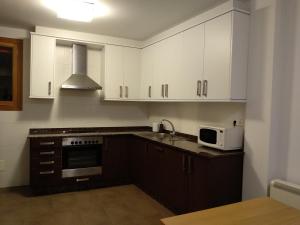 Kuchyň nebo kuchyňský kout v ubytování Apartamento en Primera Linea