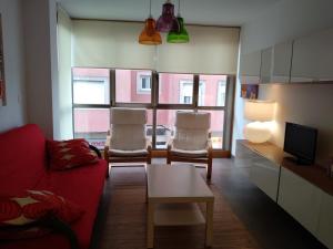 Posezení v ubytování Apartamento en Primera Linea