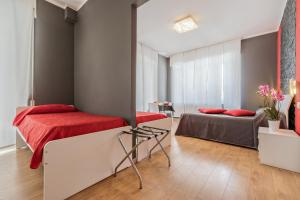 Postel nebo postele na pokoji v ubytování Affittacamere My Home