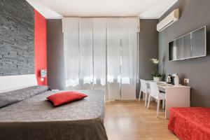 Postel nebo postele na pokoji v ubytování Affittacamere My Home