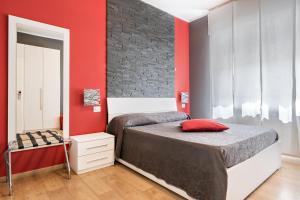 Postel nebo postele na pokoji v ubytování Affittacamere My Home