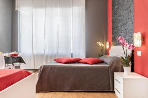 Postel nebo postele na pokoji v ubytování Affittacamere My Home