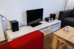 Μια τηλεόραση ή/και κέντρο ψυχαγωγίας στο Appartement Pieterom