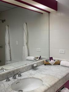 Koupelna v ubytování Hotel Tocarema