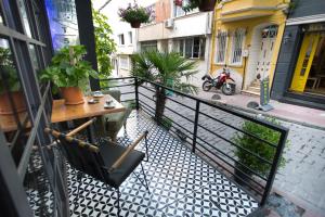 Balkón nebo terasa v ubytování T-Square Residence