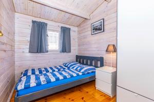 Postel nebo postele na pokoji v ubytování Domki DanTom