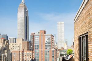 Nespecifikovaný výhled na destinaci New York nebo výhled na město při pohledu z hotelu