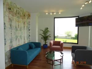 Posezení v ubytování Apartamentos Salceda