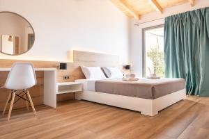 Ένα ή περισσότερα κρεβάτια σε δωμάτιο στο First House