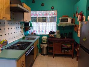 Köök või kööginurk majutusasutuses El Refugio de las Palomas